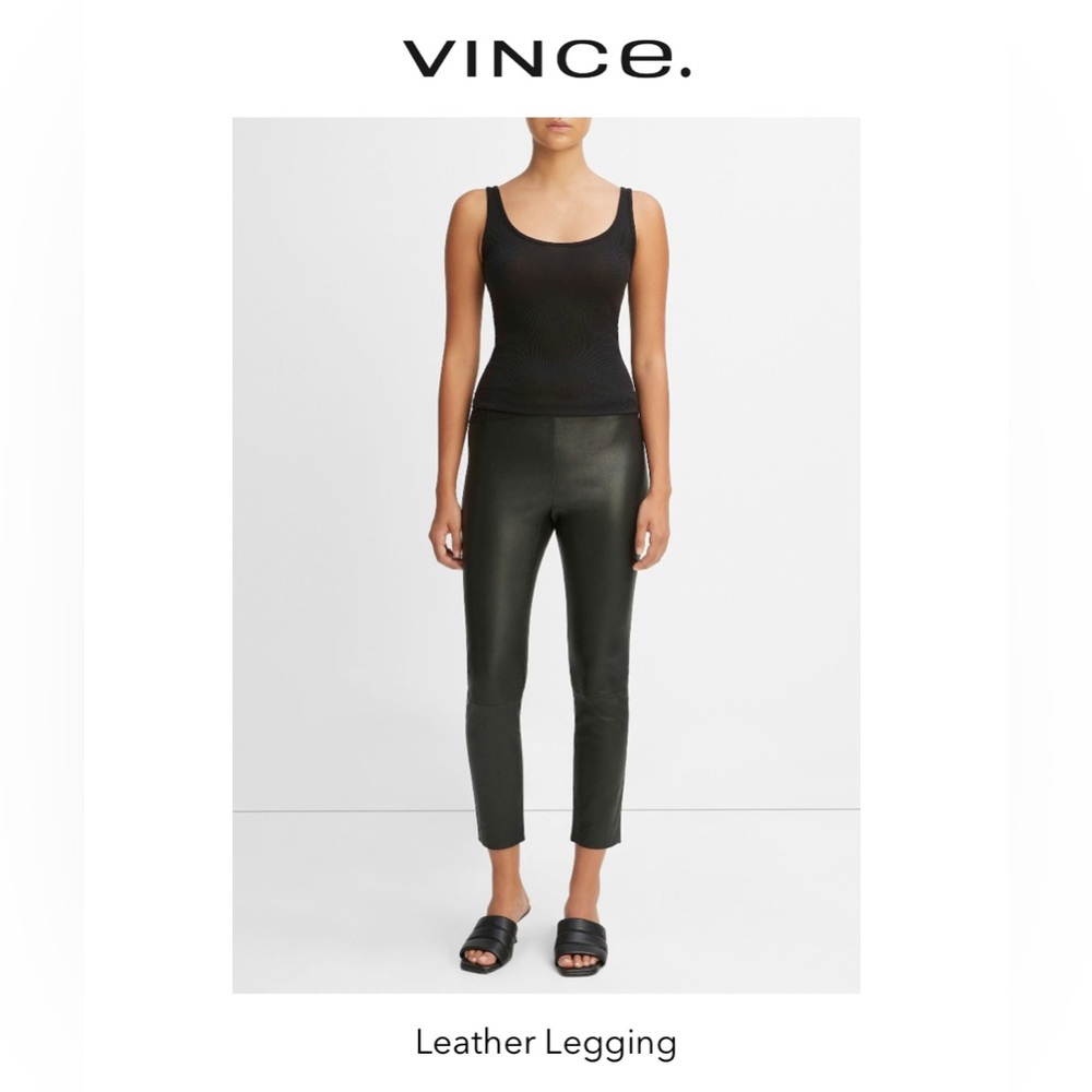 Vince Leather Legging